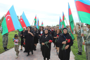 Anım Gününə həsr olunmuş yürüş keçirilmişdir.