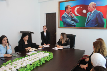"Qızlardan Cəmiyyətə" adlı tədbir keçirildi