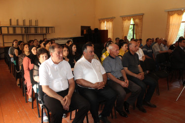 Ağcabədi rayonunda məskunlaşan rayon sakinlərinin müraciətləri dinlənilib