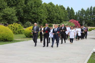Tibb işçilərinin peşə bayramı qeyd olunub