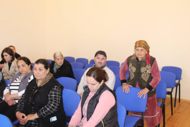 16 aprel 2026-cı il tarixdə 320 ailəlik Xocavənd qəsəbəsində səyyar qəbul keçirilmişdir