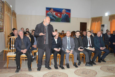 Xocavənd qəsəbəsində növbəti səyyar qəbul keçirilmişdir