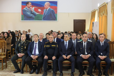 Xocavənddə Ulu Öndər Heydər Əliyevin anadan olmasının 103 illiyinə həsr olunmuş tədbir keçirilib