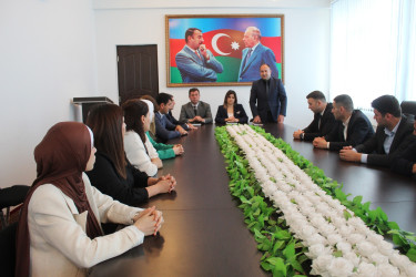 Gənclərlə görüş keçirilib