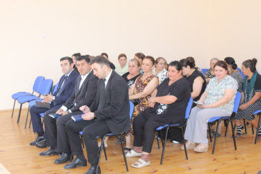  320 ailəlik Xocavənd qəsəbəsində Xocavənd Rayon İcra Hakimiyyətinin başçısının səyyar qəbulu keçirildi.