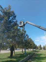 "Memarlıq və Şəhərsalma ili" çərçivəsində abadlıq işləri davam etdirilir