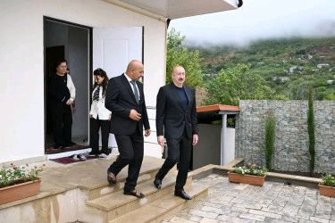 Azərbaycan Respublikasının Prezidenti İlham Əliyev sentyabrın 14-də Xocavənd rayonunun Sos kəndində olub