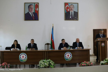 Prezident İlham Əliyevin Yeni Azərbaycan Partiyasının VIII Qurultayındakı çıxışından irəli gələn vəzifələrə həsr olunmuş müşavirə keçirilib