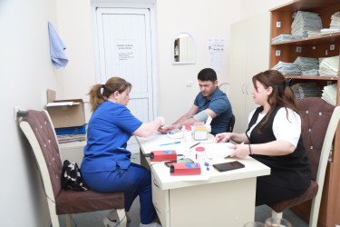 Xocavənd Rayon İcra Hakimiyyəti və Milli Hematologiya və Transfuziologiya Mərkəzinin birgə təşkilatçılığı ilə qanvermə aksiyası keçirilmişdir