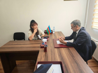 Xocavənd Rayon İcra Hakimiyyətinin başçısı Eyvaz Hüseynov növbəti vətəndaş qəbulu keçirib