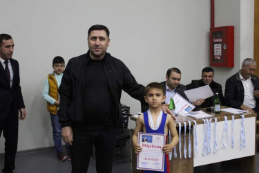 “Heydər Əliyev ili” çərçivəsində sərbəst güləş idman növü üzrə Xocavənd rayon açıq birinciliyi keçirilmişdir.