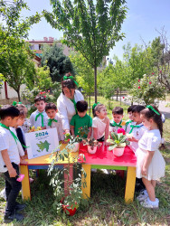 Xocavənd kənd uşaq bağçasında "Təbiəti birlikdə qoruyaq "adlı tədbir keçirilib.