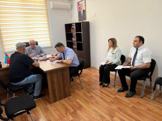 Milli Məclisin deputatı Polad Bülbüloğlu Xocavənd qəsəbəsində vətəndaş qəbulu keçirib
