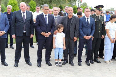 20 Sentyabr Xocavənd Şəhəri Günü, Dövlət Suverenliyi Günü, antiterror əməliyyatlarının ildönümü və Şəhid Yusif Əhmədovun anım günü münasibəti ilə tədbir keçirilib