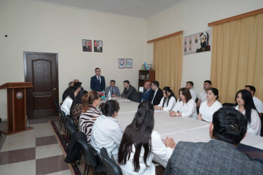Xocavənd rayonunda “15 İyun – Milli Qurtuluş Günü” münasibətilə “Qurtuluşdan Zəfərə” adlı dəyirmi masa keçirilib