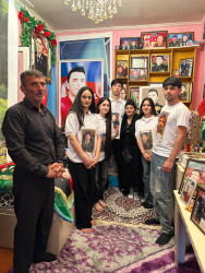 Xocavənd Rayon İcra Hakimiyyətində könüllü fəaliyyət keçən gənclər Şəhidlər xiyabanını və 500 ailəlik Xocavənd qəsəbəsində yaşayan Şəhid ailələrini ziyarət ediblər