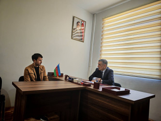Xocavənd Rayon İcra Hakimiyyətinin başçısı Eyvaz Hüseynov növbəti vətəndaş qəbulu keçirib