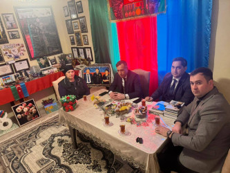 Şəhidlərin ailə üzvləri Novruz bayramı və Müqəddəs Ramazan bayramı münasibətilə ziyarət olunub