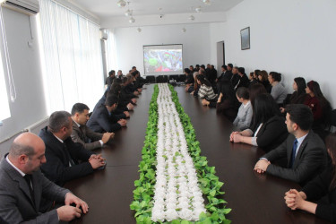 Xocavənddə “Konstitusiya və Suverenlik İli” çərçivəsində “Hüquqi dövlət, suverən xalq və qətiyyətli lider ”adlı dəyirmi masa keçirilib.