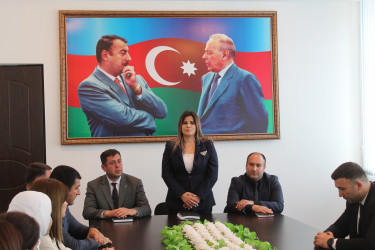 Gənclərlə görüş keçirilib
