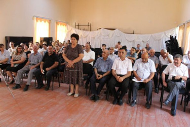 Ağcabədi rayonunda Rayon İcra Hakimiyyəti başçısının vətəndaşlarla növbəti səyyar qəbulu keçirilmişdir