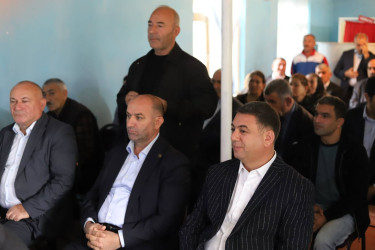 Yeni Xocavənd qəsəbəsində məskunlaşan sakinlərlə növbəti görüş keçirilib