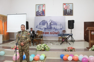 “8 Noyabr – Zəfər Günü”nün beşinci ildönümünə həsr olunmuş rəsmi tədbir keçirilmişdir