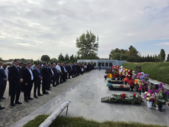 Şəhid Göyüşov Məzahir Niyaz oğlu və Nüsrətli Ceyhun Aqil oğlunun anım gününə həsr olunmuş tədbir keçirilib