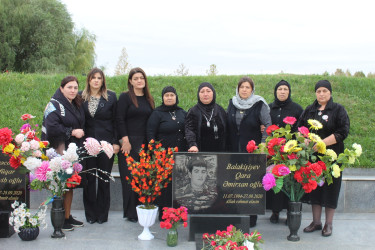 Balakişiyev Qara Əmirxan oğlunun anım günü münasibətilə xatirəsi yad edilib