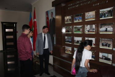 Uşaqların Beyləqan rayonunda yerləşən Bayraq Muzeyinə və Gənclər Mərkəzinə ekskursiyası təşkil edilmişdir