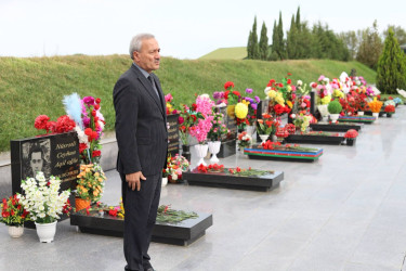 Vətən Müharibəsində qəhrəmancasına şəhid olmuş Şəhid Mirzəyev Elmin Əvəz oğlunun anım günü qeyd edilib