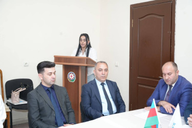 Xocavənd rayonunda “15 İyun – Milli Qurtuluş Günü” münasibətilə “Qurtuluşdan Zəfərə” adlı dəyirmi masa keçirilib