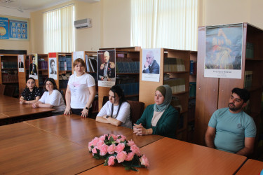 "Heydər Əliyev və Azərbaycan dili” mövzusunda tədbir keçirilmişdir.