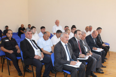  320 ailəlik Xocavənd qəsəbəsində Xocavənd Rayon İcra Hakimiyyətinin başçısının səyyar qəbulu keçirildi.