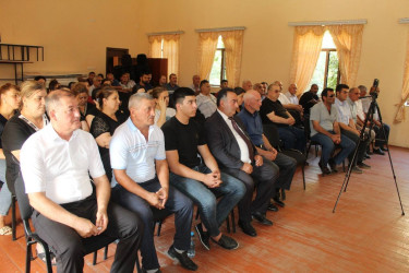 Xocavənd Rayon İcra Hakimiyyəti başçısının Ağcabədi rayonunda məskunlaşmış vətəndaşlarla növbəti səyyar qəbulu keçirilmişdir.