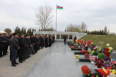 Şəhid Göyüşov Məzahir Niyaz oğlunun xatirəsi yad edilib