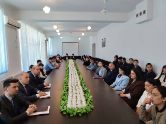 16 aprel 2026-cı il tarixdə “Şəhərsalma və Memarlıq İli”nə həsr olunmuş dəyirmi masa keçirilmişdir