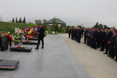 Vətən müharibəsində qəhrəmancasına şəhid olmuş Şəhid Mirzəyev Elmin Əvəz oğlunun anım günü qeyd edilib.