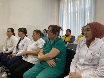 Təhsil və tibb işçiləri üçün antikorrupsiya davranış modelinə dair maarifləndirici tədbir keçirilib