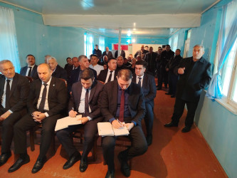 Növbəti səyyar qəbul Yeni Xocavənd qəsəbəsində olub