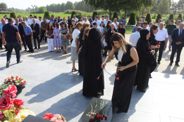Şəhid Şirxan Quliyevin xatirəsi yad edilib.