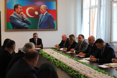 Xocavənd Rayon İcra Hakimiyyətinin başçısı Eyvaz Hüseynov növbəti vətəndaş qəbulu keçirib
