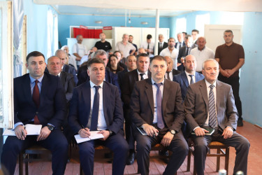Yeni Xocavənd qəsəbəsində məskunlaşan rayon sakinləri ilə növbəti səyyar qəbul keçirilmişdir