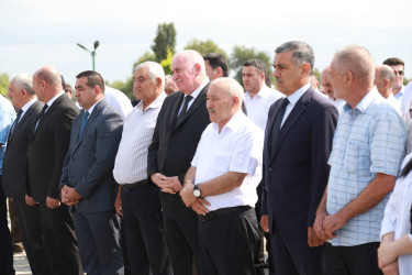Şəhid Tağıyev Elzamin Eyvaz oğlunun xatirəsi anılıb.