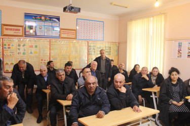 Binəqədi rayonunda məskunlaşan rayon sakinləri ilə növbəti səyyar qəbul keçirilmişdir