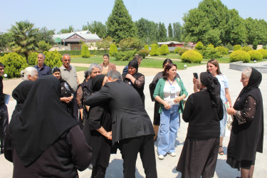 Xocavənd rayonu uğrunda gedən döyüşlərdə şəhid olan hərbi qulluqçuların ailələri ilə görüş keçirildi