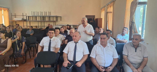 Növbəti səyyar qəbul Ağcabədi rayonunda keçirilib