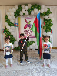 Xocavənd kənd uşaq bağçasında  Zəfər Günü münasibətilə ilə tədbir keçirilib