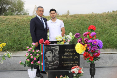 Şəhid Zülfüqar Fərəcovun xatirəsi yad edilib