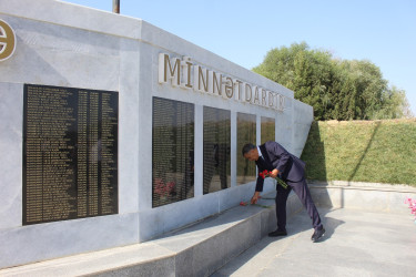 Şəhid Şirxan Quliyevin xatirəsi yad edilib.